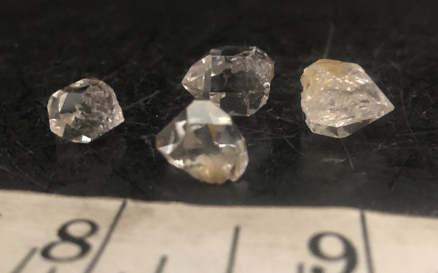 Herkimer Diamond Lot of Drusy Tips 1207-45