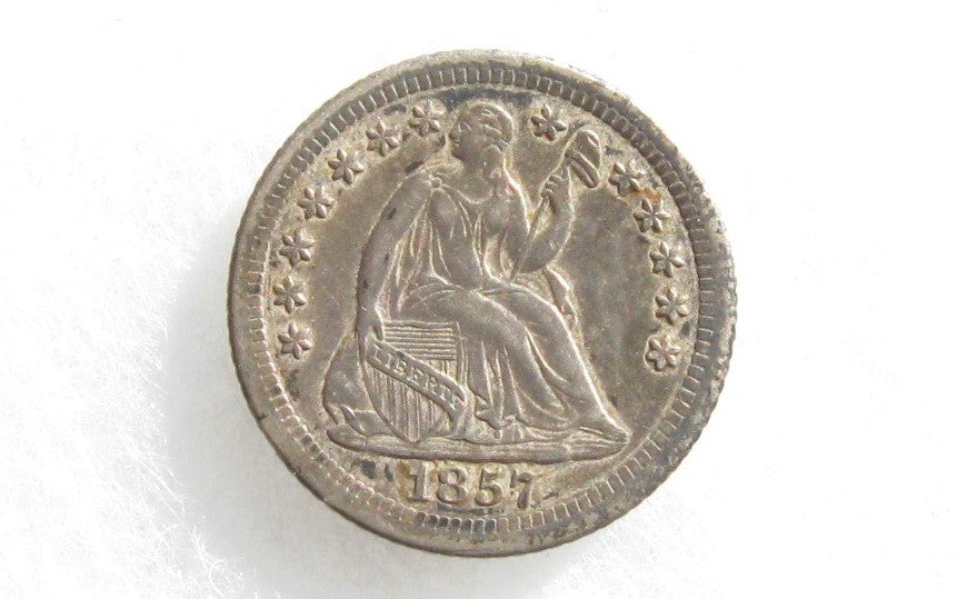 1857-O, 1861, 1862 Half Dimes Reserved for Mike Davis