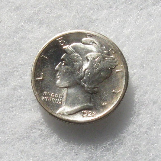 1928S Mercury Dime MS-62