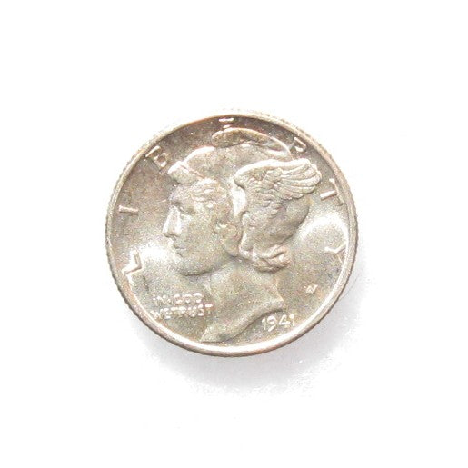 1941 Mercury Dime MS-65FSB