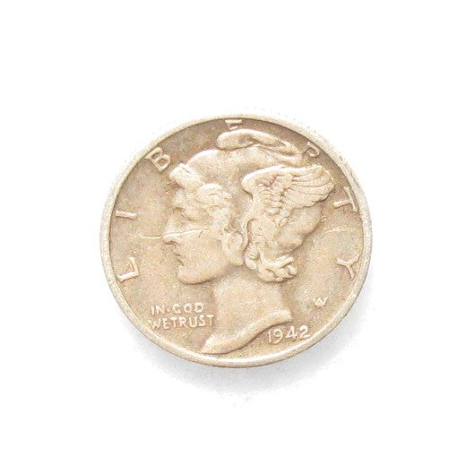 1942/41 D Mercury Dime VF-30