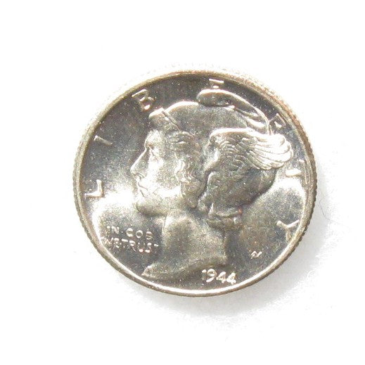 1944S Mercury Dime MS-65