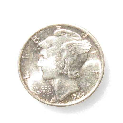 1945S Mercury Dime MS-65