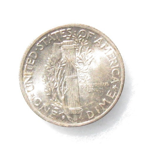1945S Micro S Mercury Dime MS-63