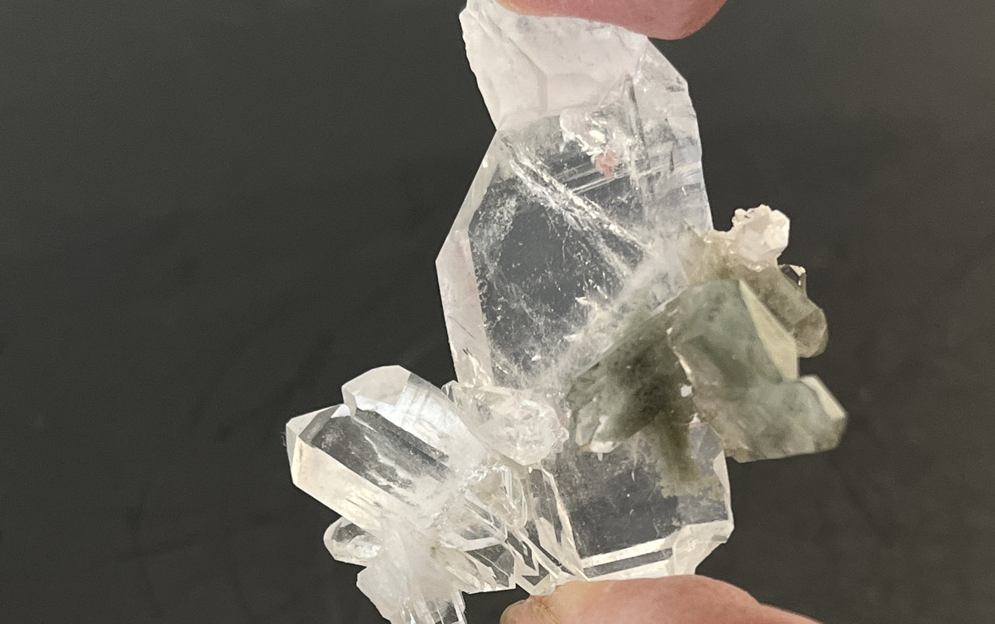 Faden Quartz with Chlorite