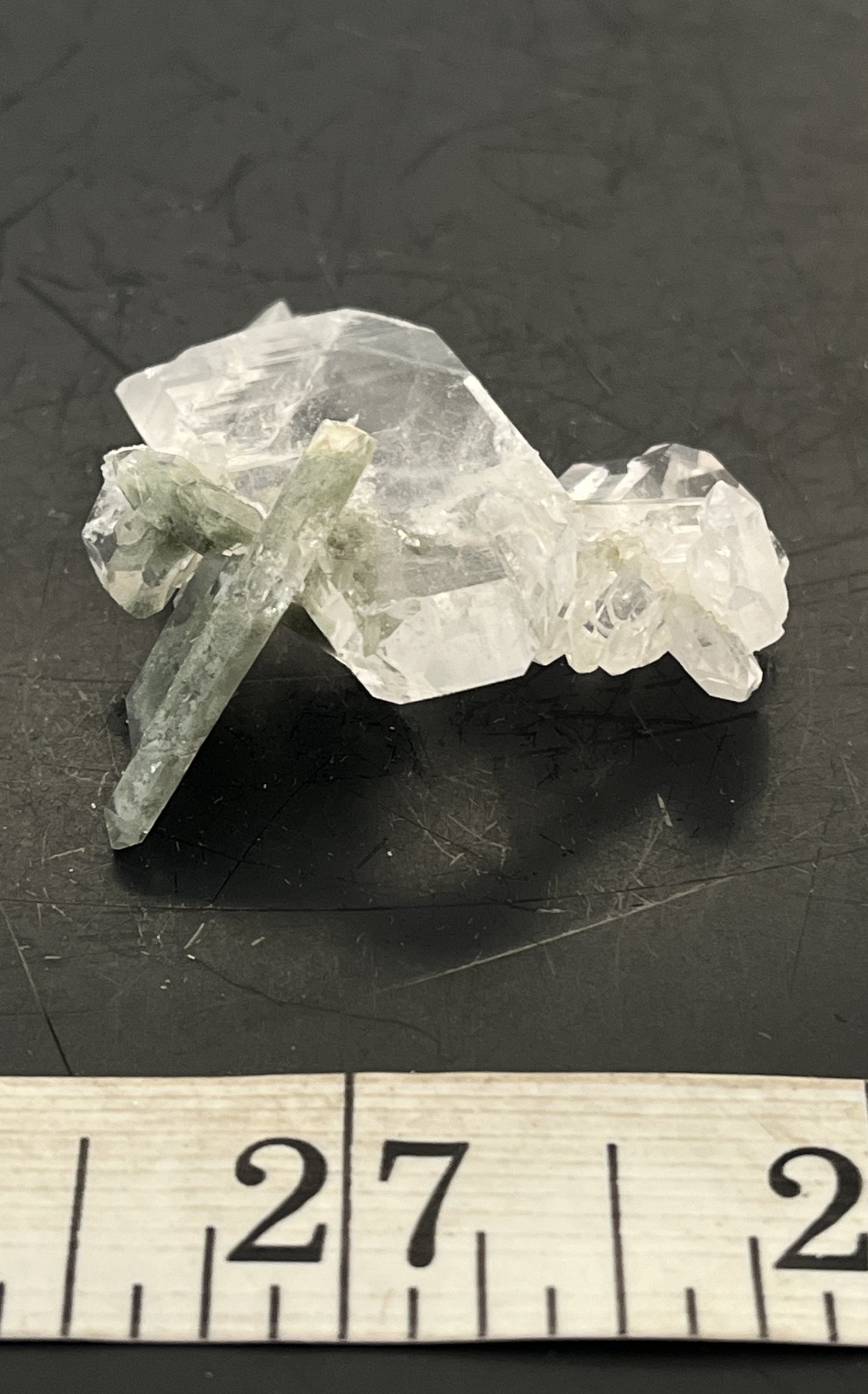 Faden Quartz with Chlorite