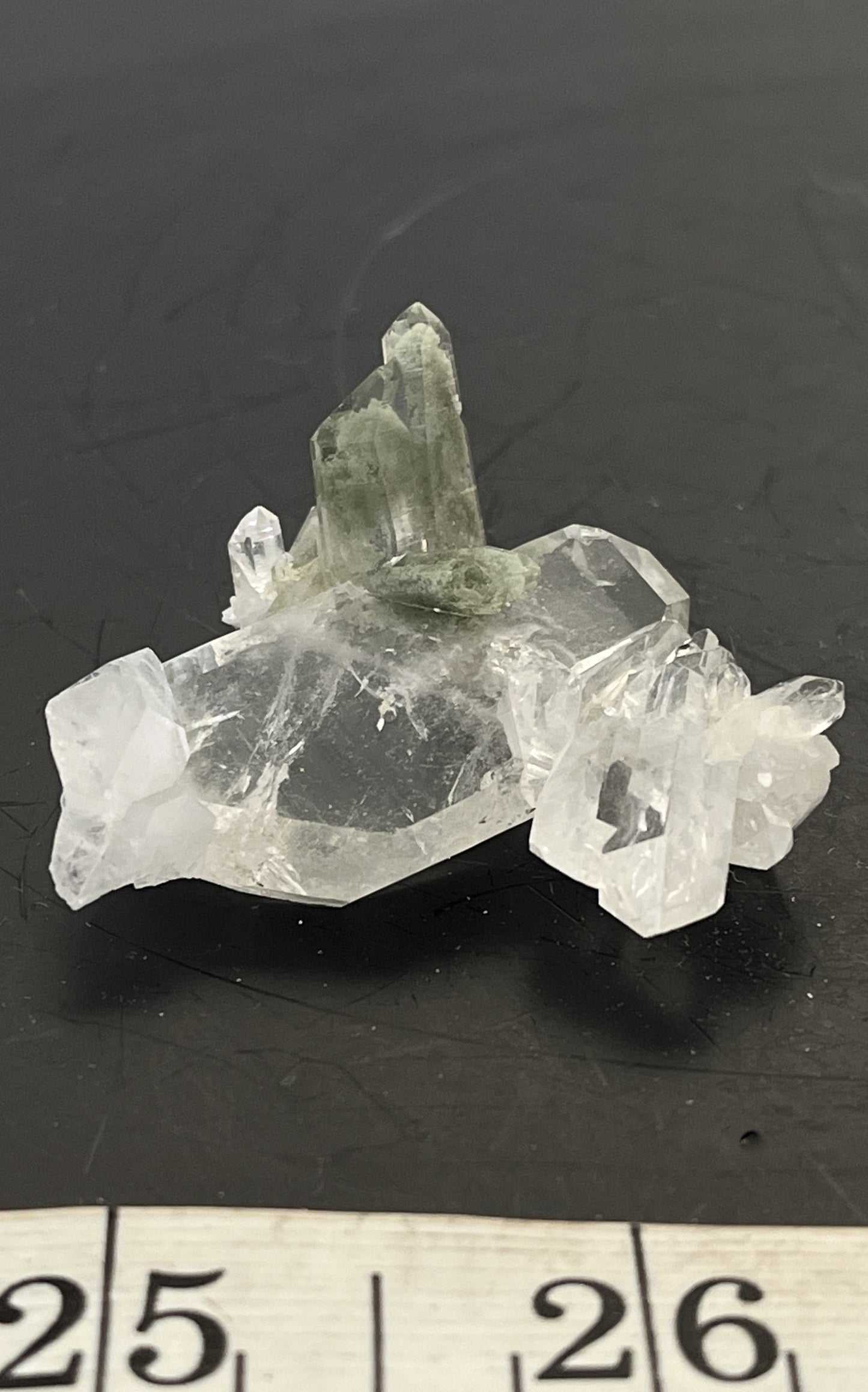 Faden Quartz with Chlorite