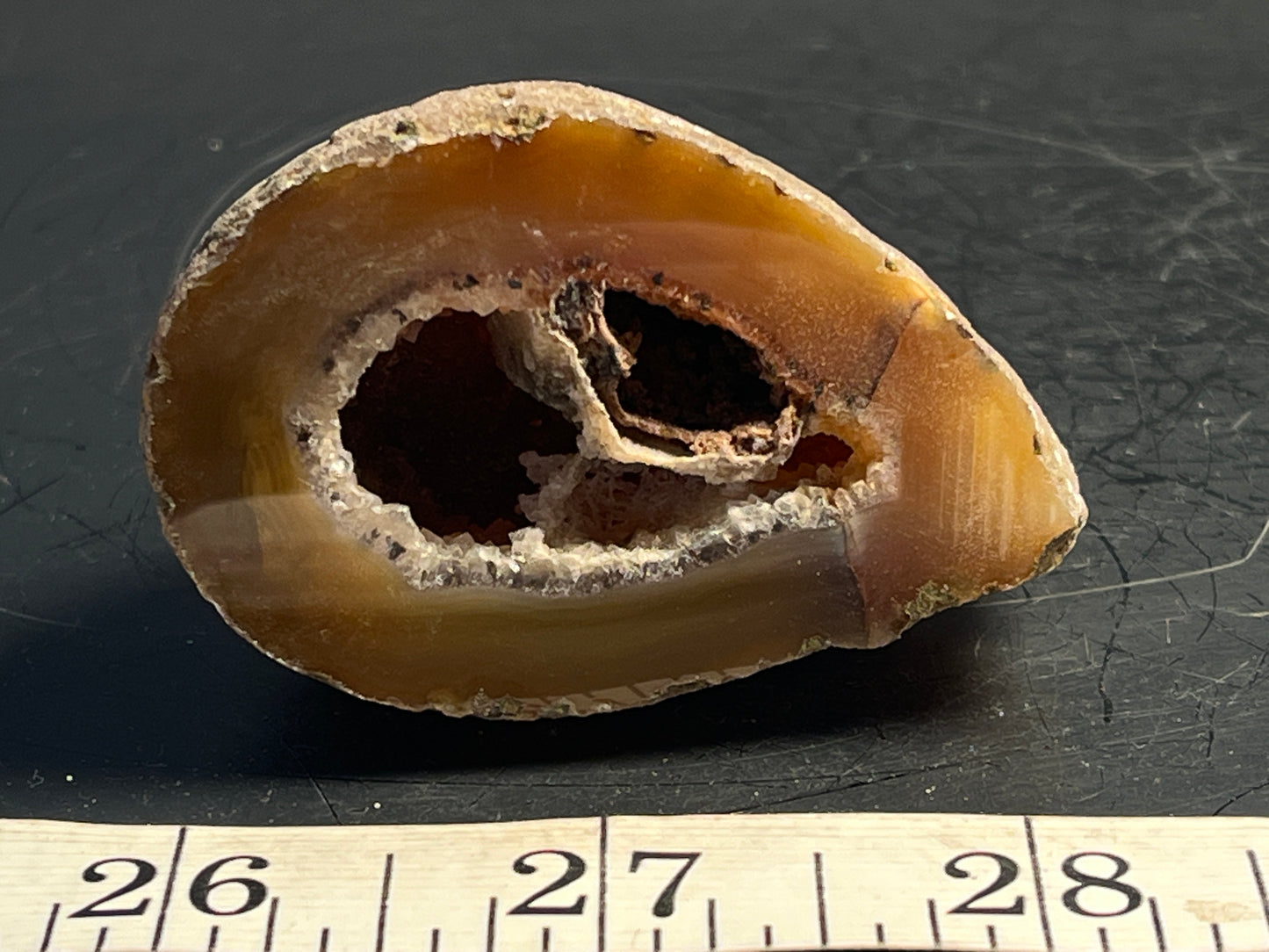 Agate Geode Half 056