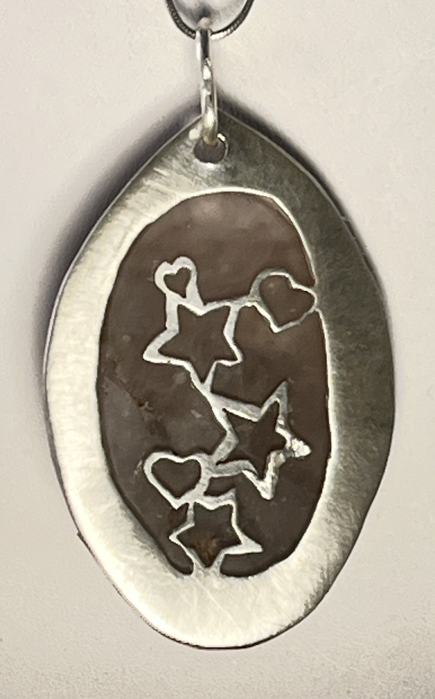 Growth - Elestial Quartz in Sterling Silver
