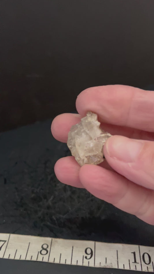 Herkimer Diamond  Mini Cluster  in Calcite 1018-19