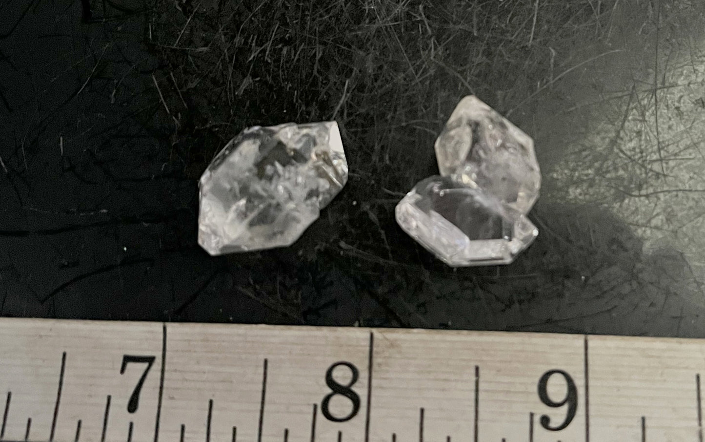 Herkimer Diamond Pair Mini Clusters 1018-16