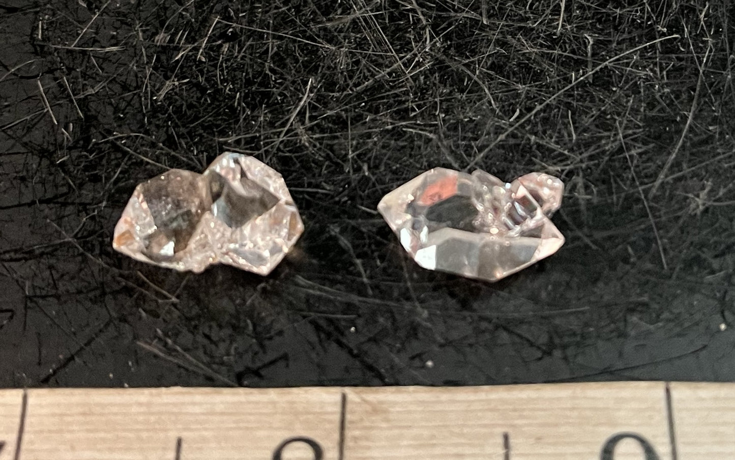 Herkimer Diamond Pair Mini Clusters 1018-2