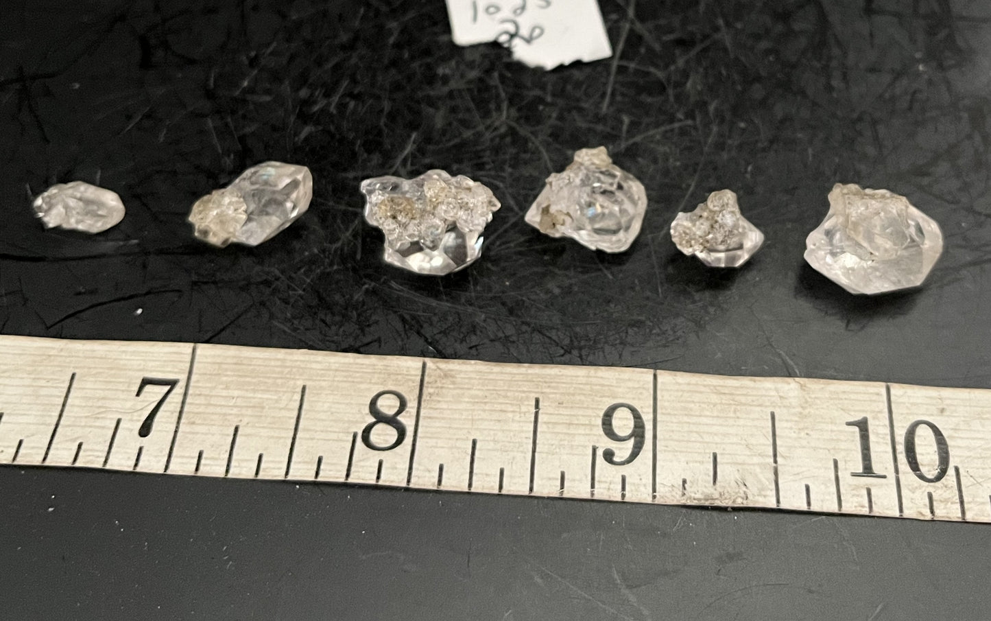 Herkimer Diamond Lot Drusy Mini CLusters 1025-20