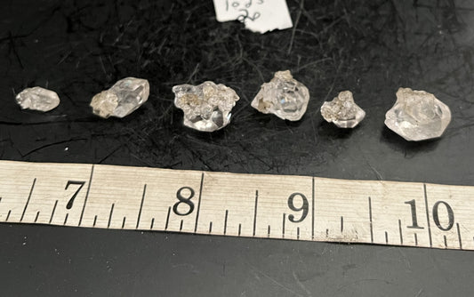 Herkimer Diamond Lot Drusy Mini CLusters 1025-20