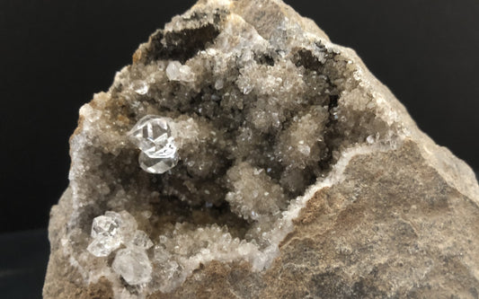 Herkimer Diamond Drusy 1109-26 | Of Coins & Crystals