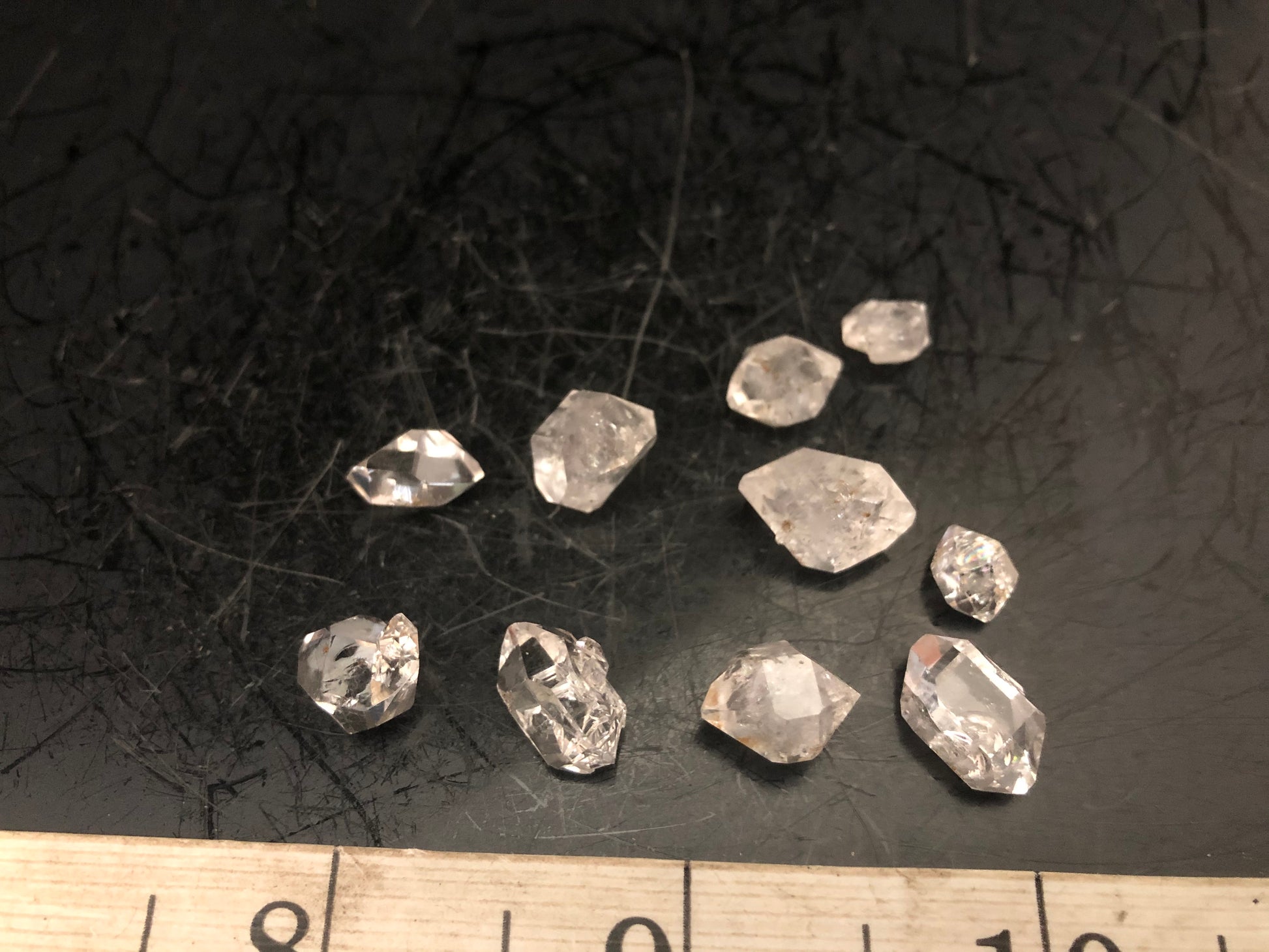 Herkimer Diamond Lot - Mini Clusters | Of Coins & Crystals