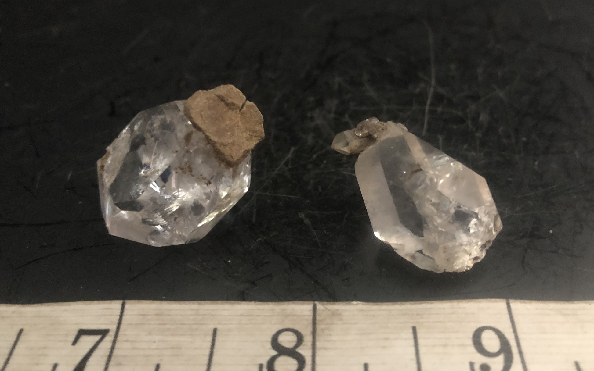 Herkimer Diamond Pair 1207-39 | Of Coins & Crystals