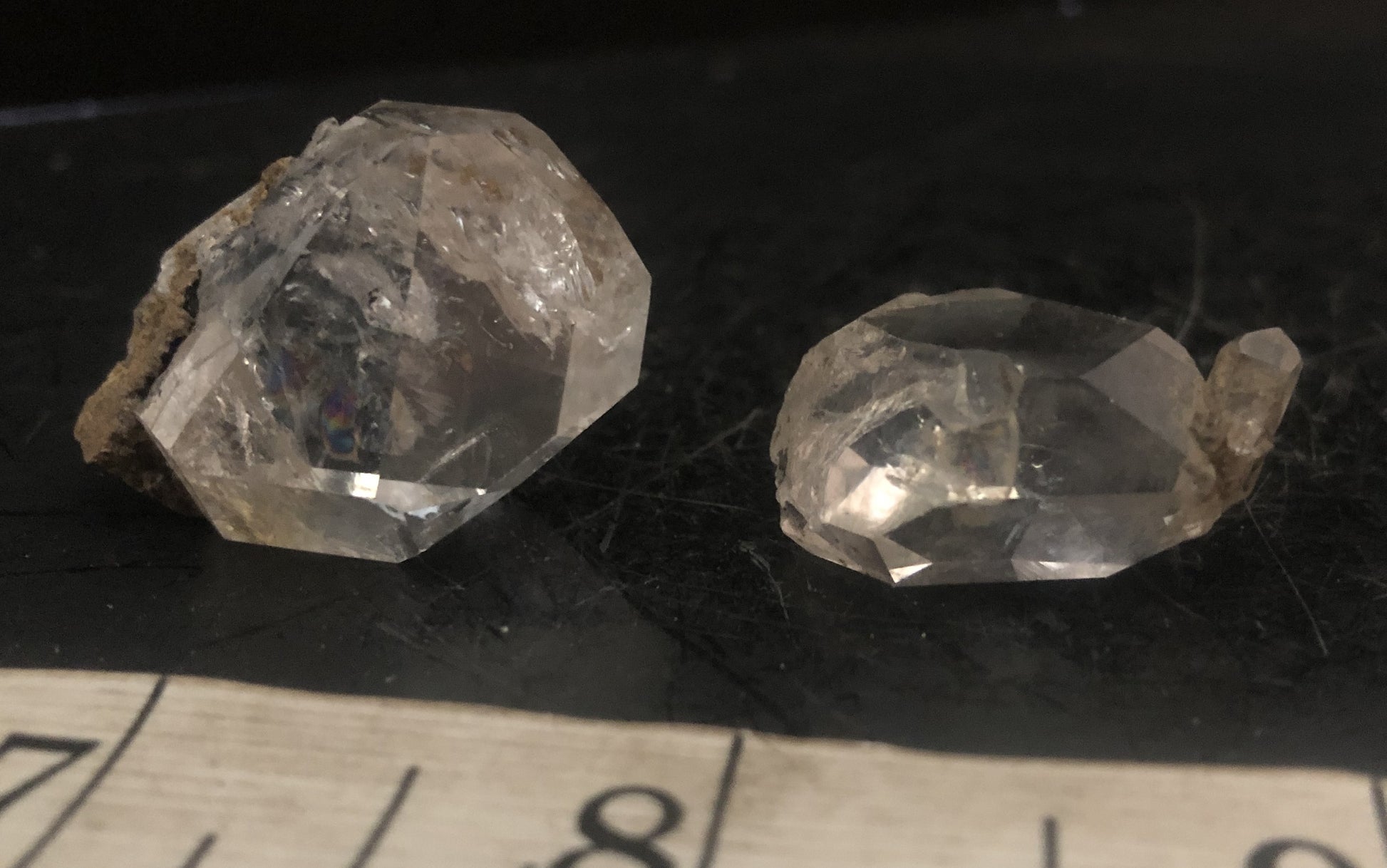 Herkimer Diamond Pair 1207-39 | Of Coins & Crystals