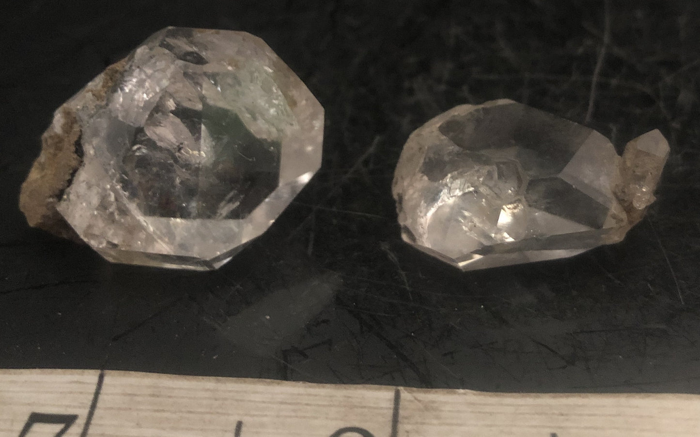 Herkimer Diamond Pair 1207-39 | Of Coins & Crystals