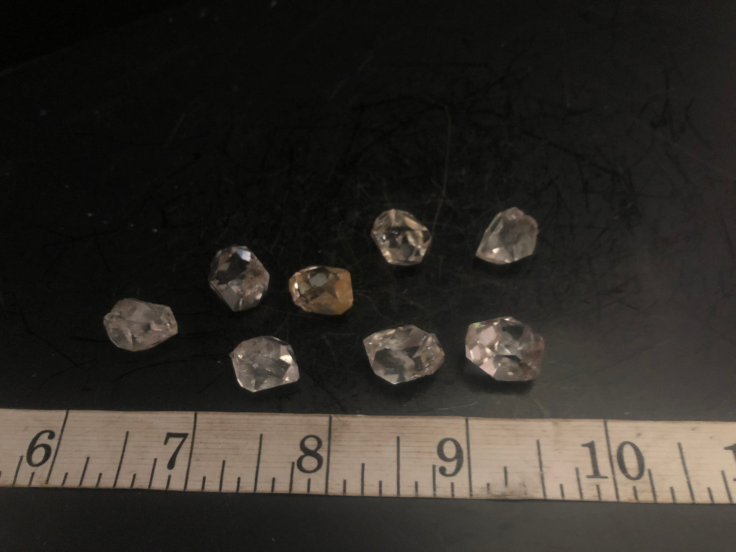 Herkimer Diamond Lot 1207-43 Drusy Tips | Of Coins & Crystals