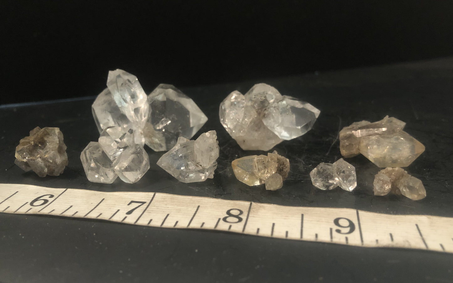 Herkimer Diamond Lot Drusy Clusters 1207-50 | Of Coins & Crystals