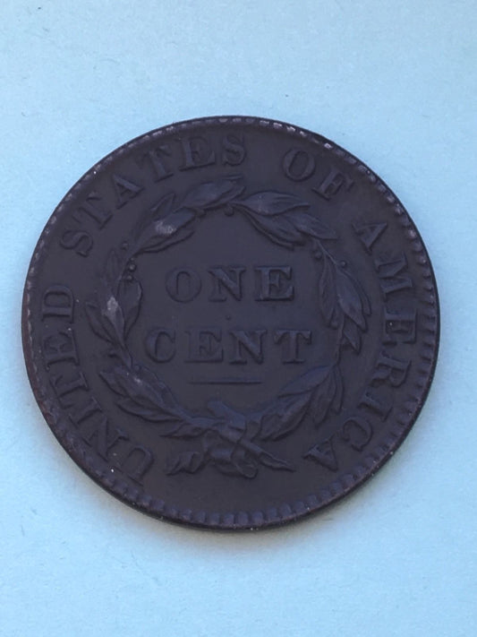 1822 Large Cent  XF-45 | Of Coins & Crystals