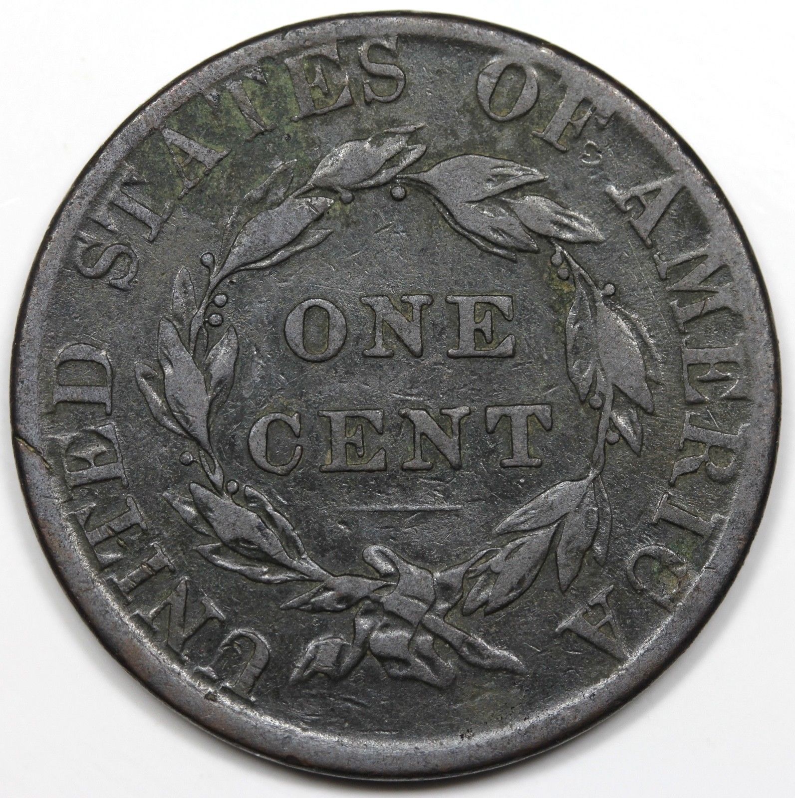 1824 Large Cent  F-12 | Of Coins & Crystals