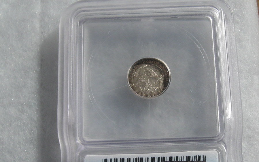 1829 Capped Bust Half Dime ICG AU-50 | Of Coins & Crystals