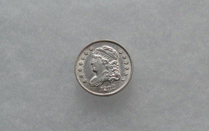 1832 Capped Bust Half Dime AU Details | Of Coins & Crystals