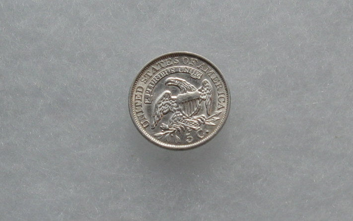 1832 Capped Bust Half Dime AU Details | Of Coins & Crystals