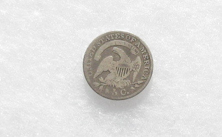 1834 Capped Bust Half Dime VG-8 | Of Coins & Crystals