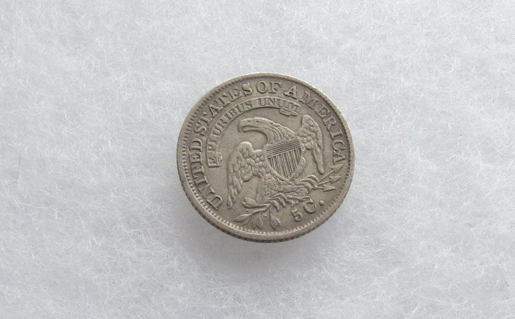1835,small date, small 5C Capped Bust Half Dime  XF-40
