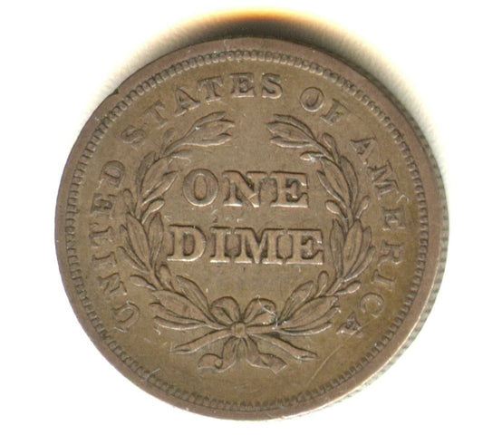 1840 Seated Liberty Dime XF40 | Of Coins & Crystals