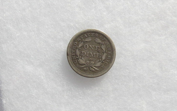 1841 O Seated Liberty Dime XF-40 | Of Coins & Crystals
