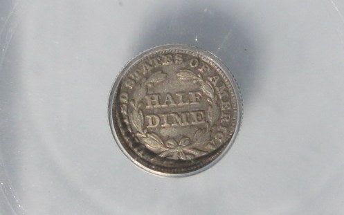 1849 RPD Half Dime ICG XF-40