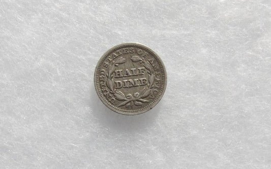 1849 Half Dime XF-45 | Of Coins & Crystals