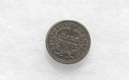 1851 O  Half Dime XF-40 | Of Coins & Crystals