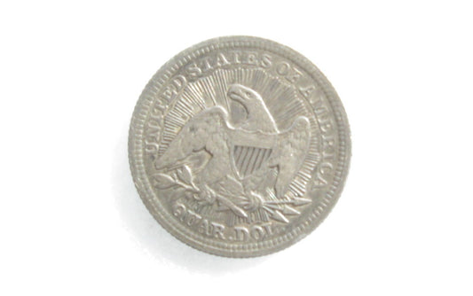 1853 Seated Liberty Quarter XF-45
