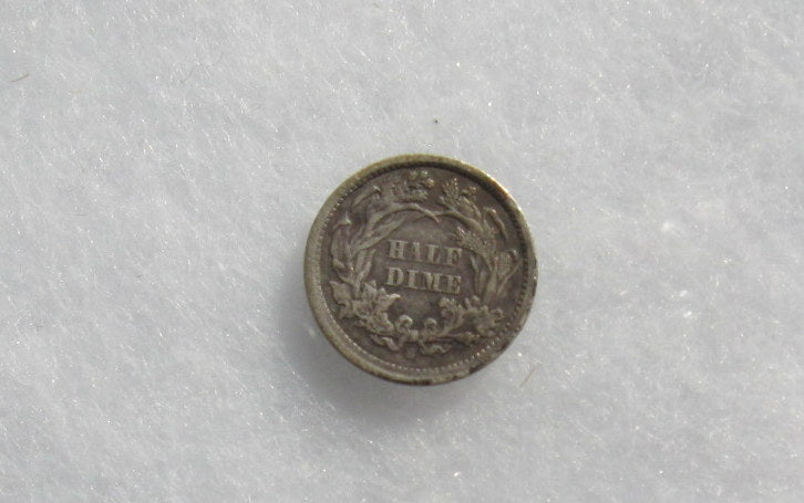 1867-S Half Dime VF-30 | Of Coins & Crystals