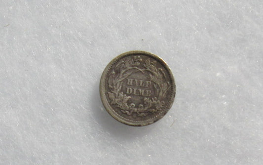 1867-S Half Dime VF-30 | Of Coins & Crystals