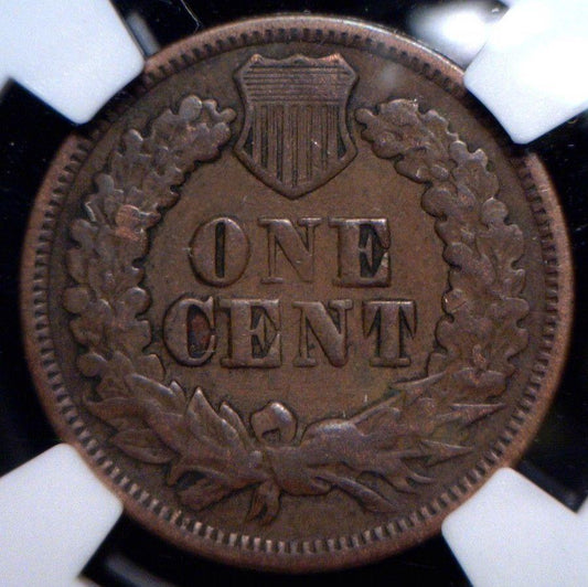 1869 Indian Cent NGC F12 | Of Coins & Crystals