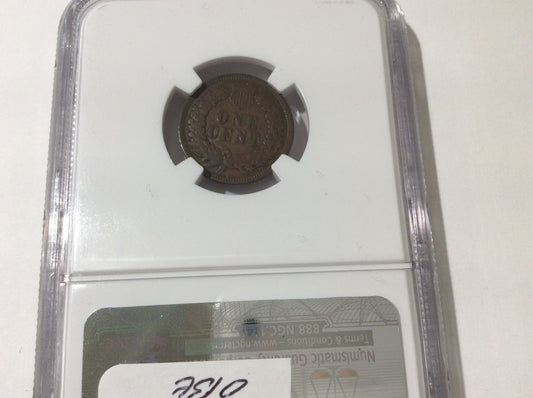 1870 Indian Cent NGC F12 | Of Coins & Crystals