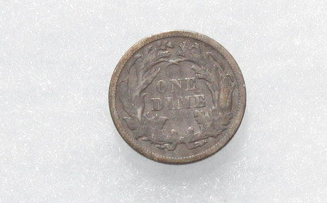 1873 Seated Liberty Dime XF-40 | Of Coins & Crystals