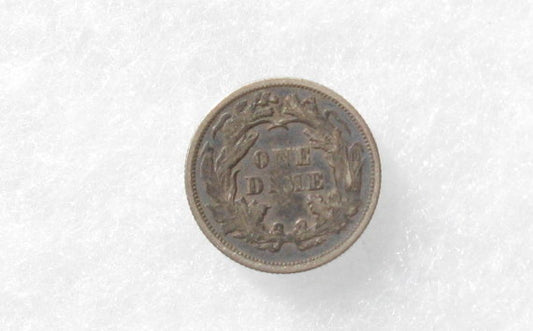 1873 Seated Liberty Dime XF-40 | Of Coins & Crystals
