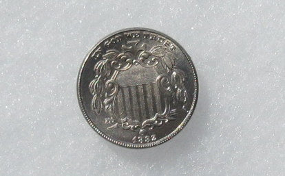 1882 Shield Nickel MS-64 | Of Coins & Crystals