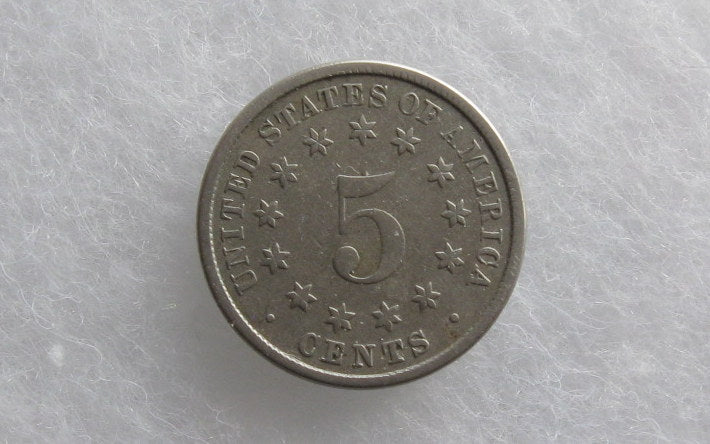 1882 Shield Nickel VF-20