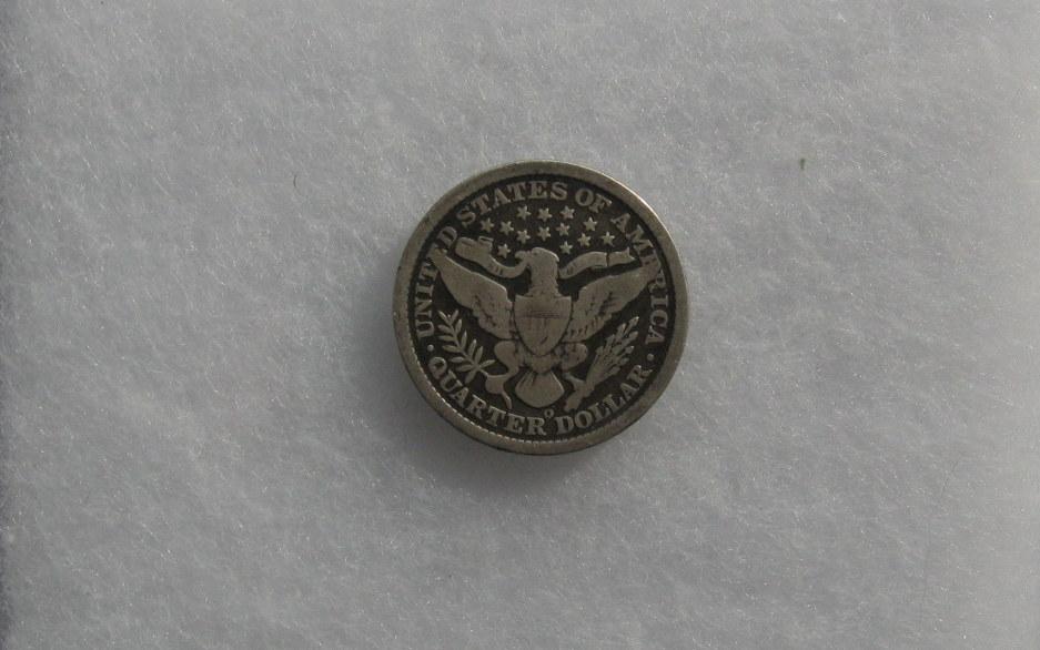 1896-O Barber Quarter G-4 | Of Coins & Crystals