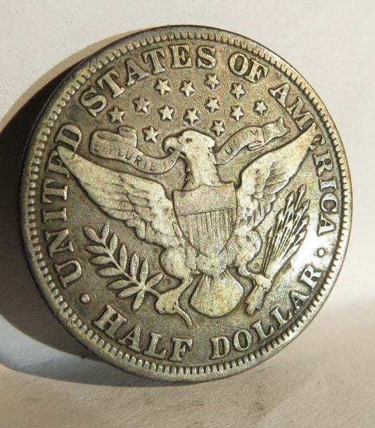 1899 Barber Half Dollar F-15 | Of Coins & Crystals