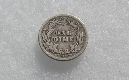 1906-O  Barber Dime F-12 | Of Coins & Crystals