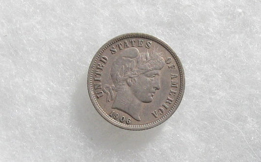 1906O Barber Dime XF-45 | Of Coins & Crystals